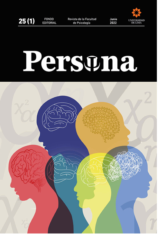 Revista Persona de la facultad de Psicologia de la Universidad de Lima